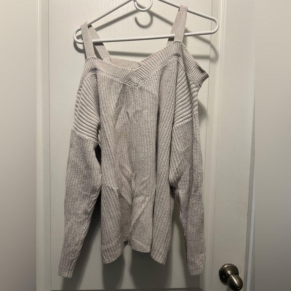 Shoulder baring sweater from torrid size 2